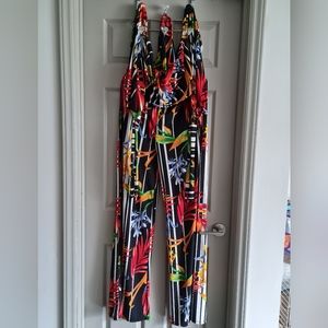 Set of pants and cropped